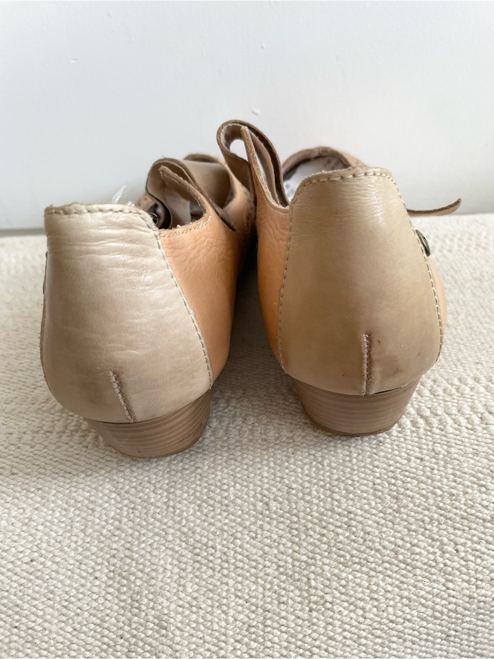 Pikolinos Leather Mary Jane Shoes Women Size 10 Made Spain - Picture 3 of 8